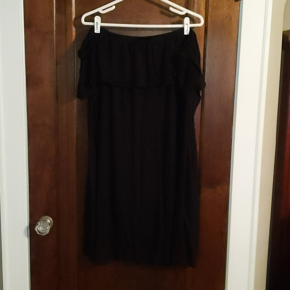 Lane Bryant Black Mini Dress